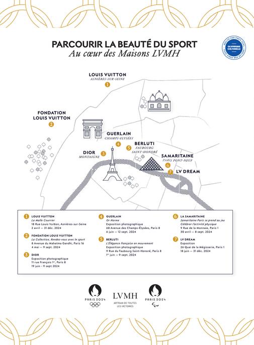 À l'approche de Paris 2024, LVMH lance son Olympiade Culturelle.