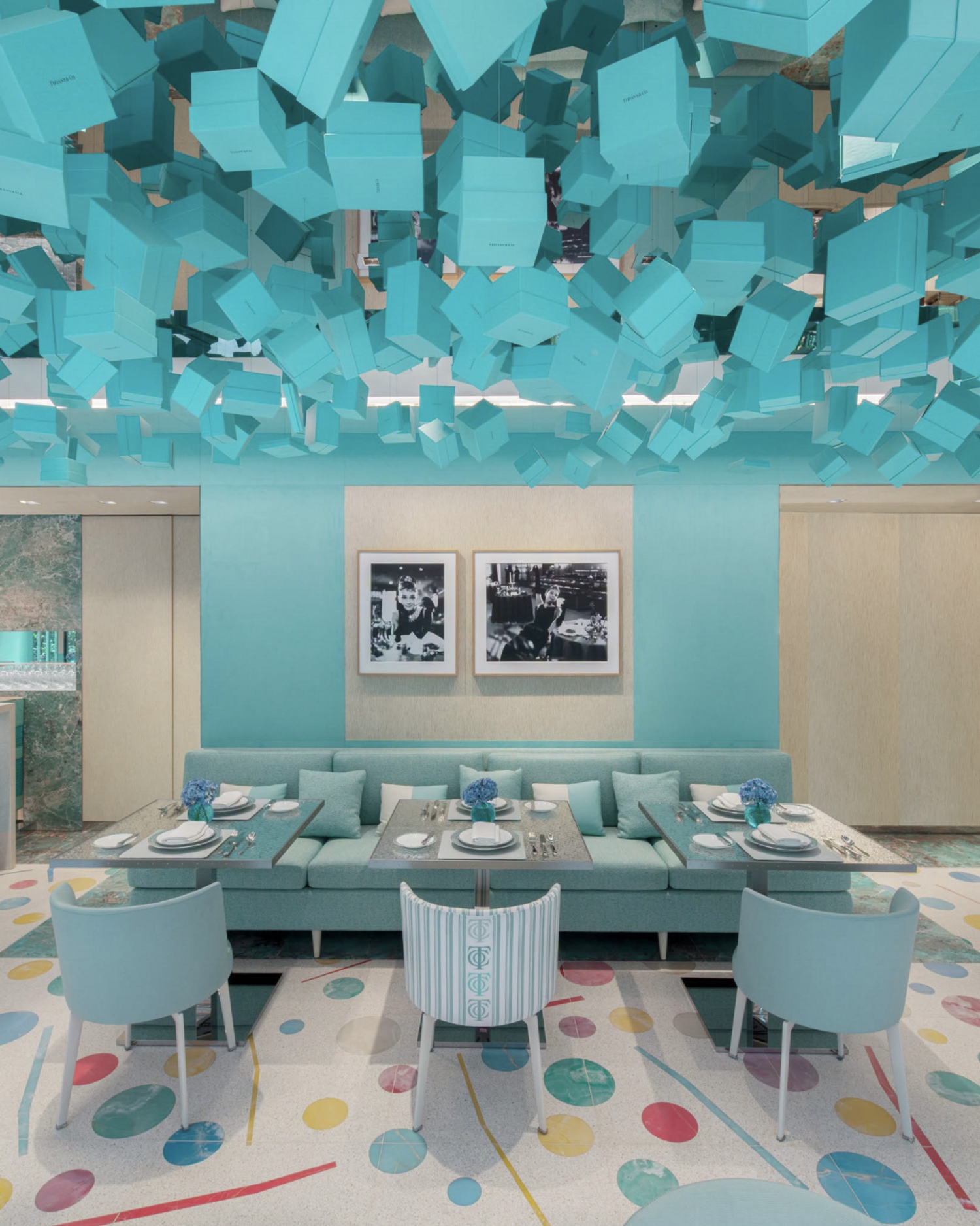 blue box café, restaurant tiffany & co