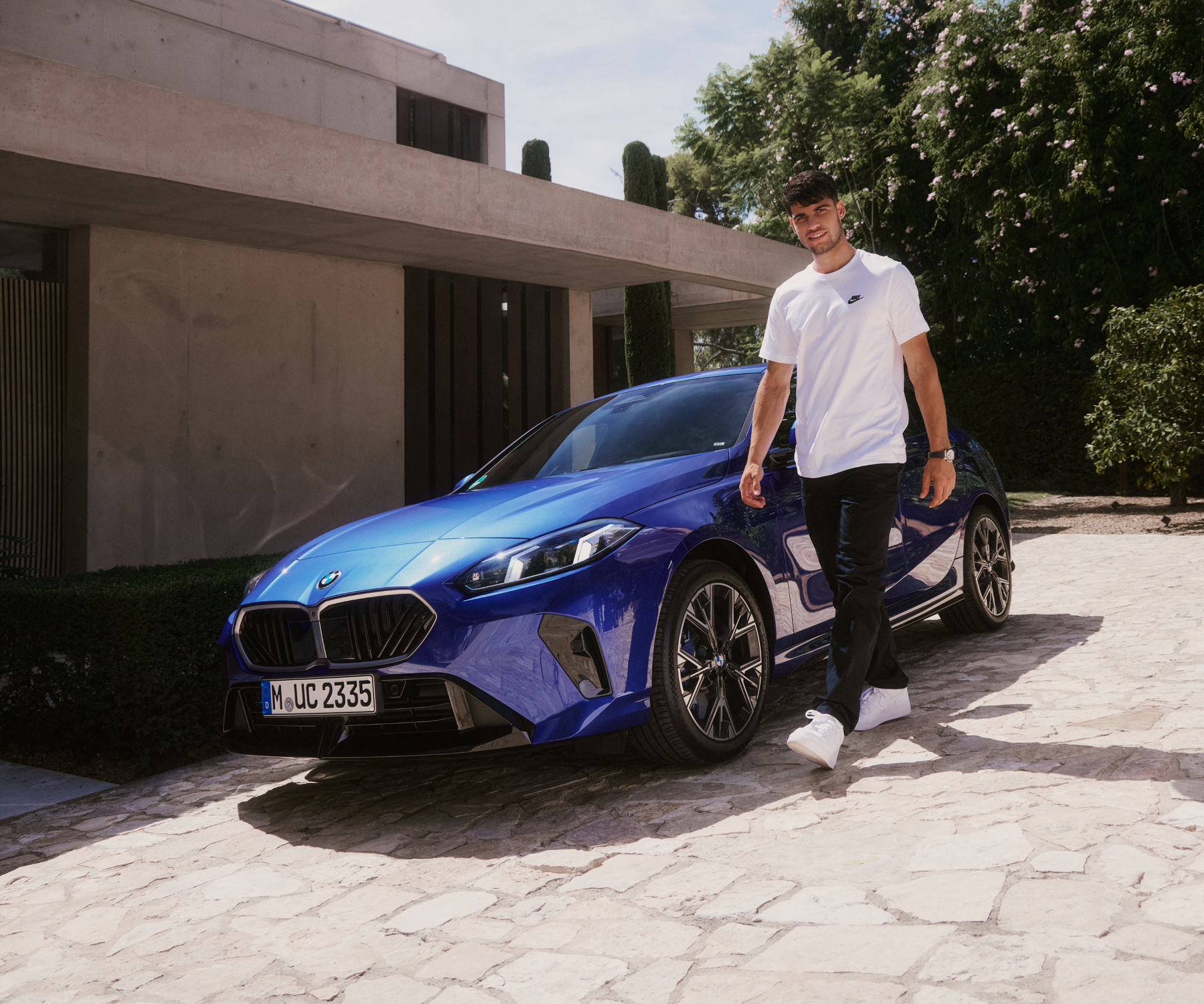 bmw alcaraz sport ambassadeur tennis