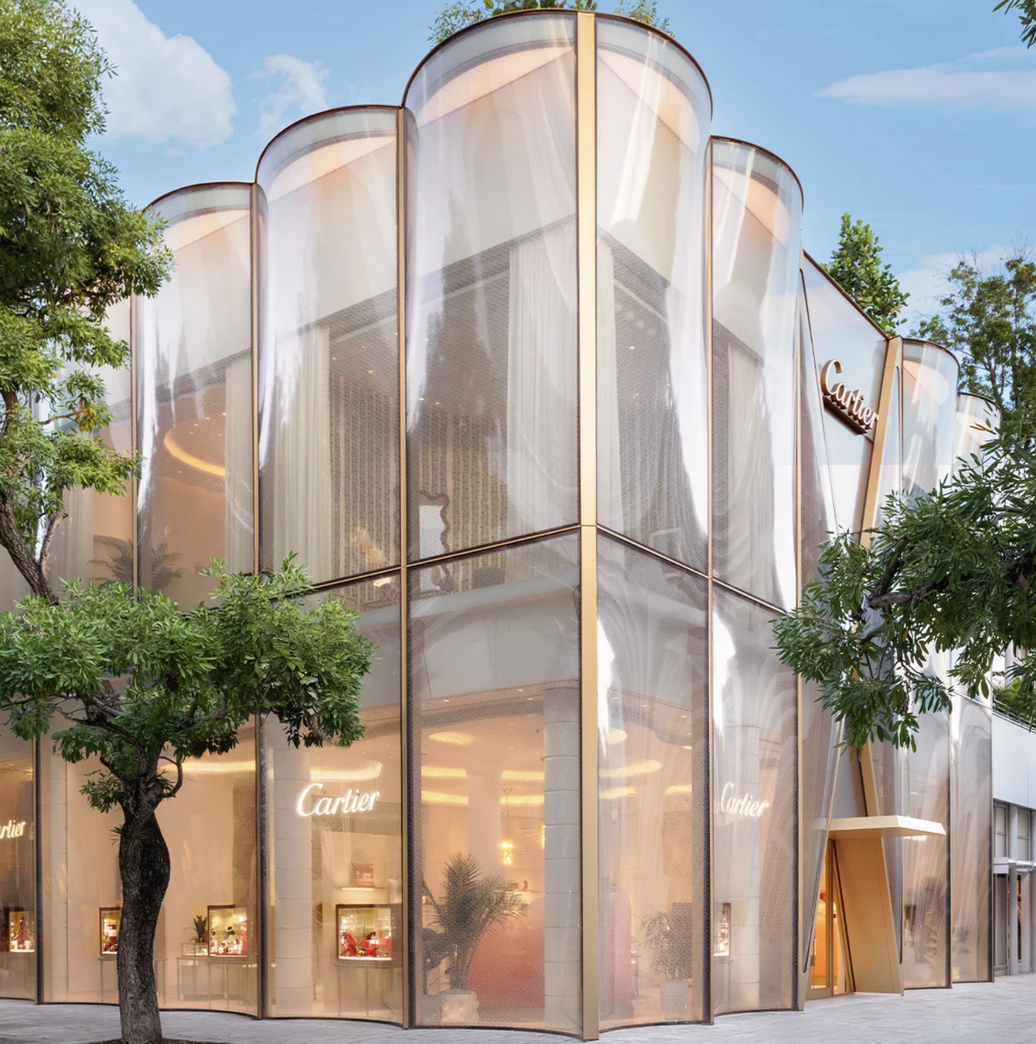 La boutique Cartier du Design District, &agrave; Miami