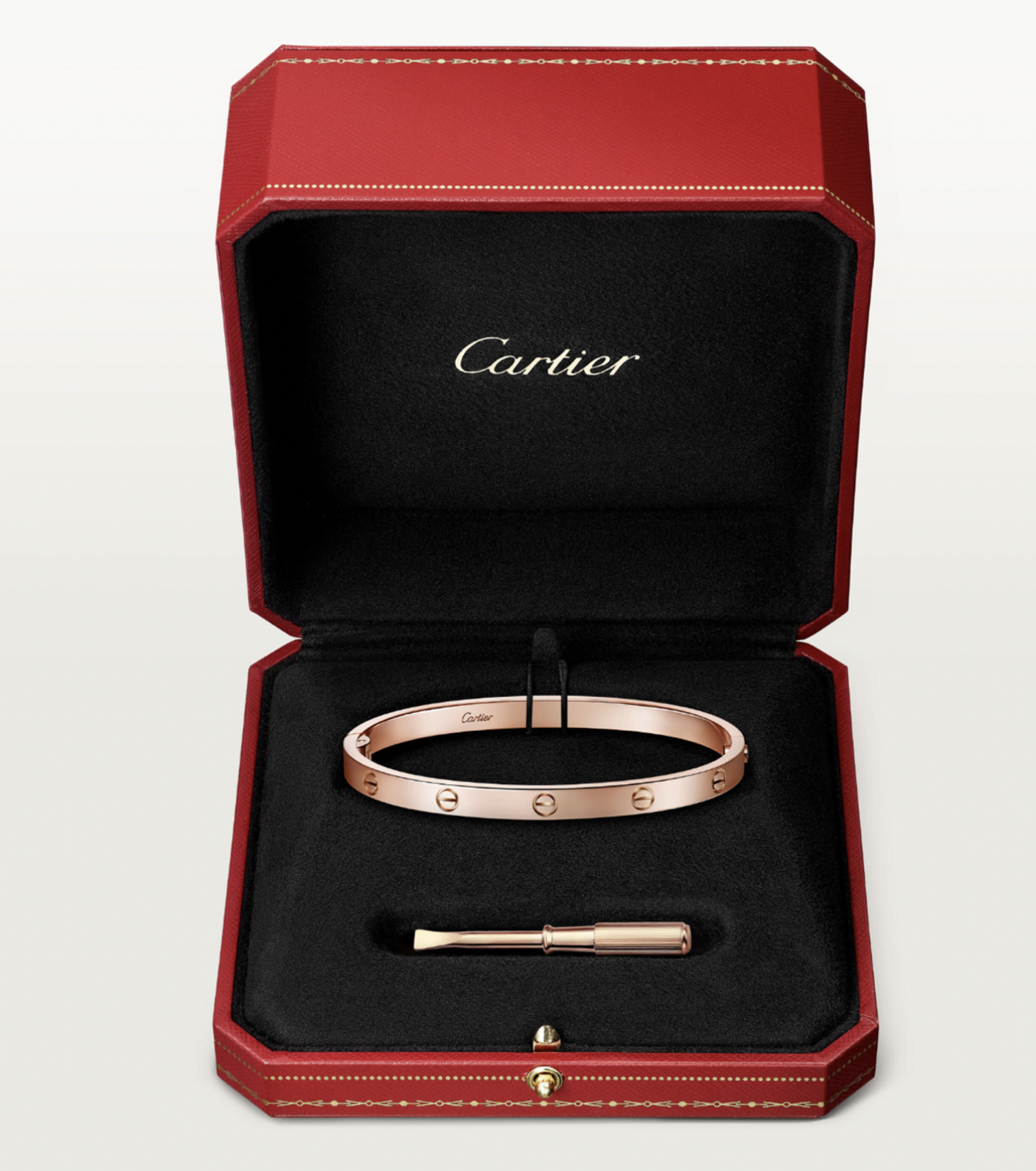 bracelet de luxe de chez cartier tournevis love
