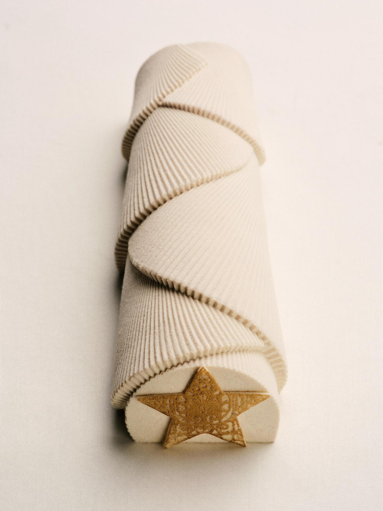 noel 2025 - idee de bûche pâtissière de luxe recette alléno