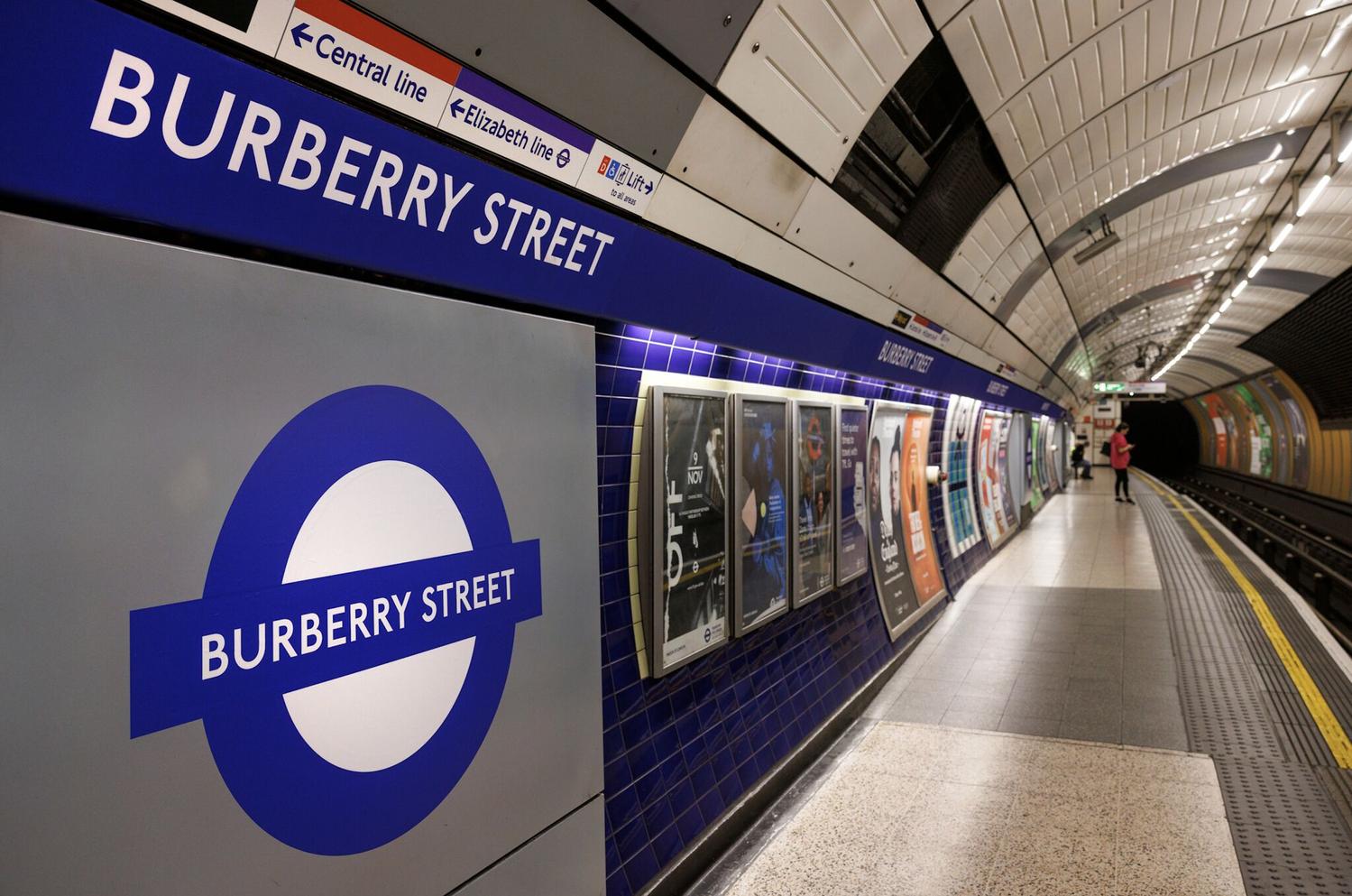 burberry bond street metro