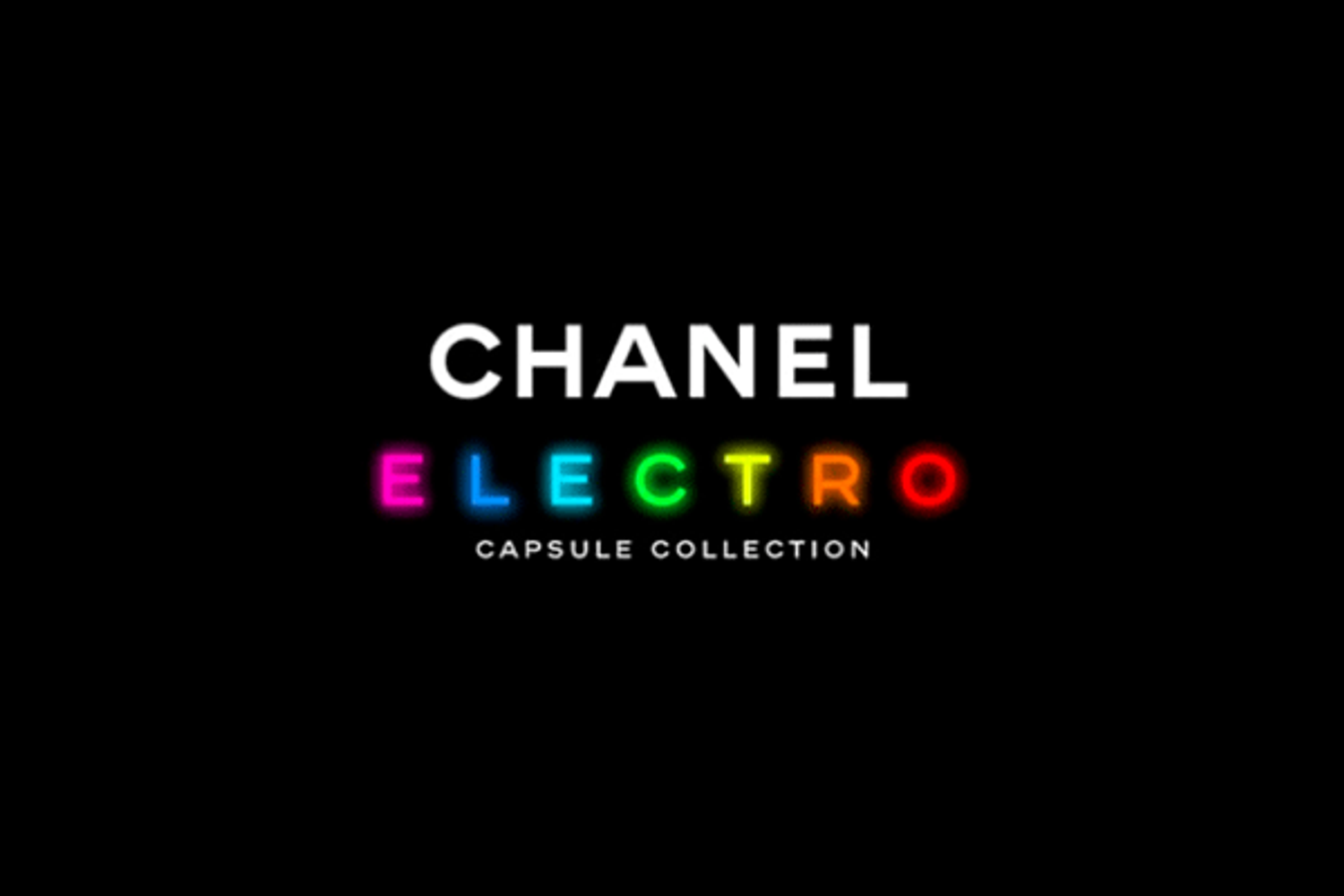 Chanel lance une capsule Chanel Electro.