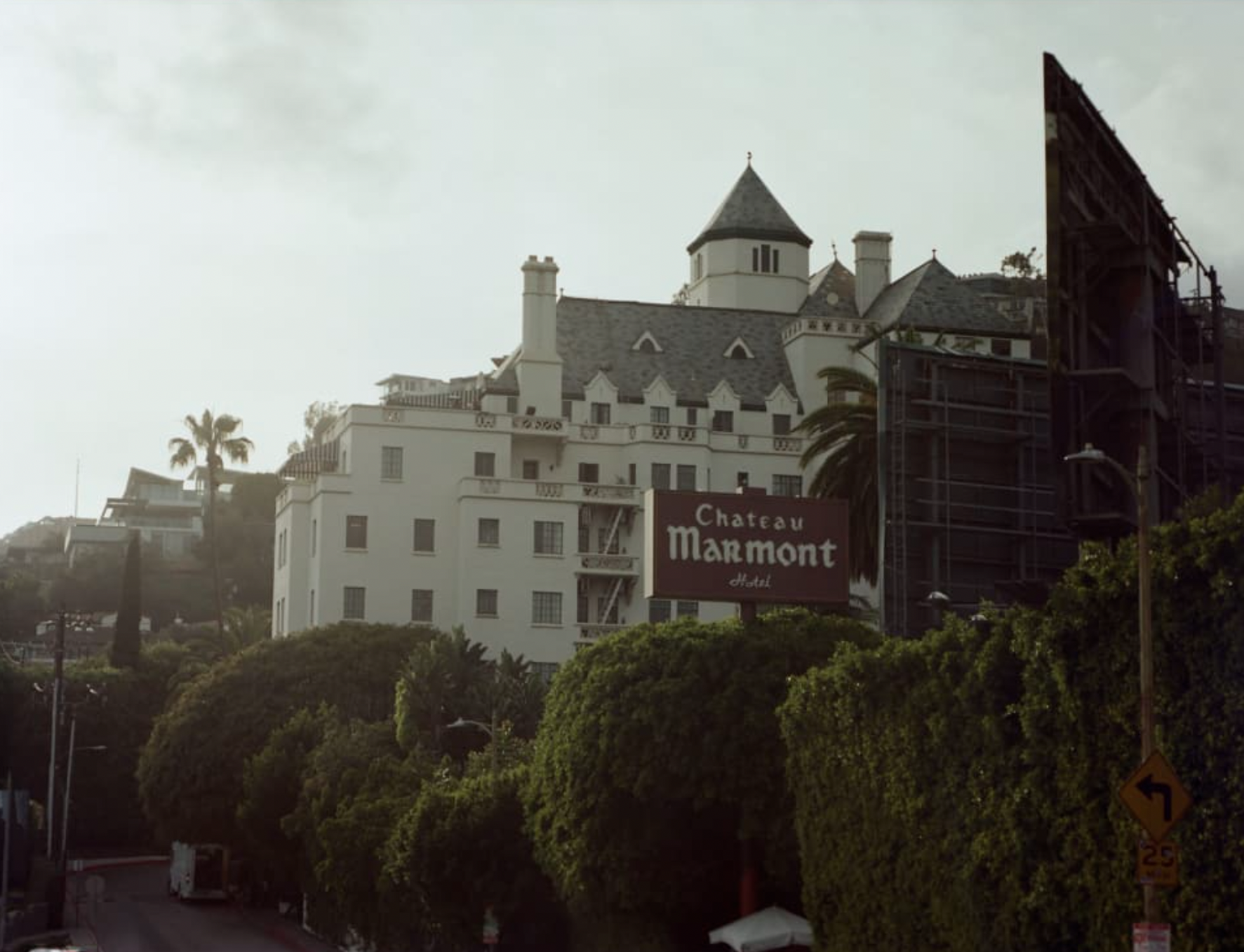 Chateau Marmont, lieu de tournage de la campagne Chanel Coco Crush