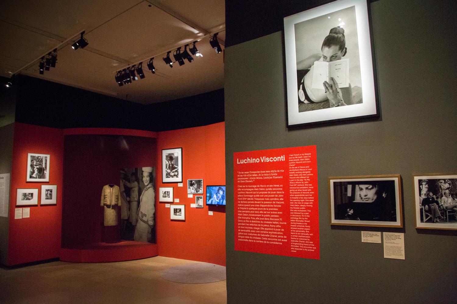 cinémathèque chanel romy schneider exposition