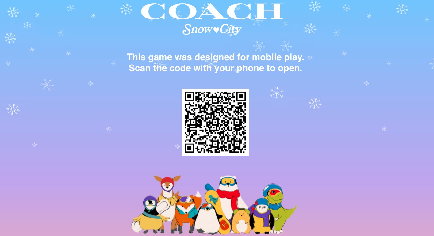 coach jeu snow city nft
