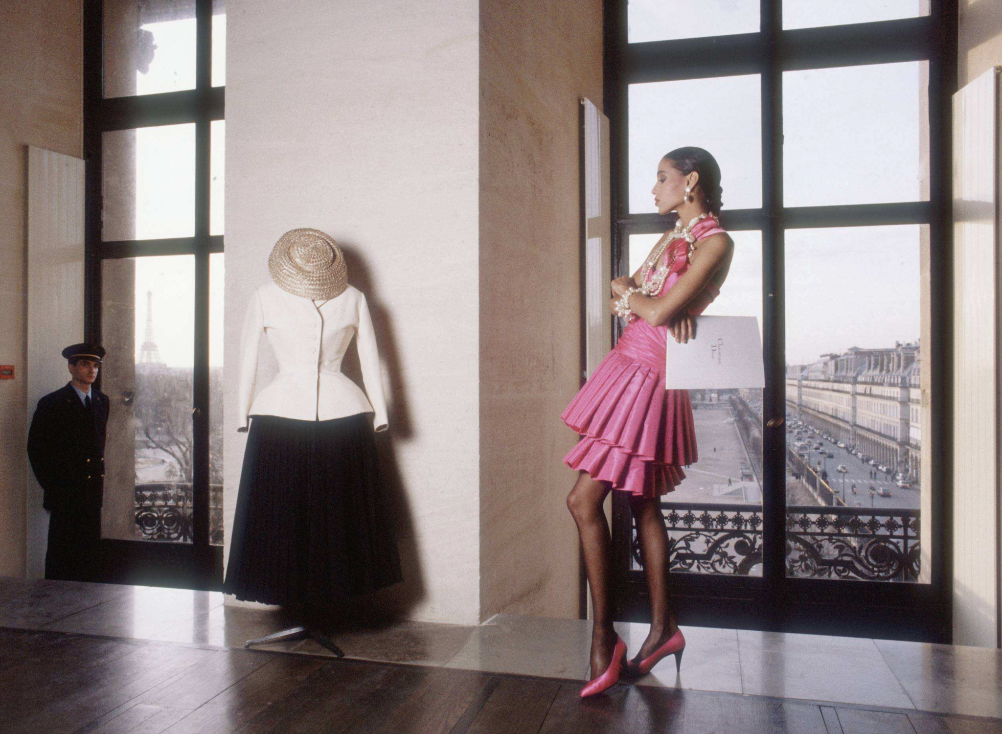 photographie de mode présentée dans le cadre de l'exposition look ! au mad, à paris