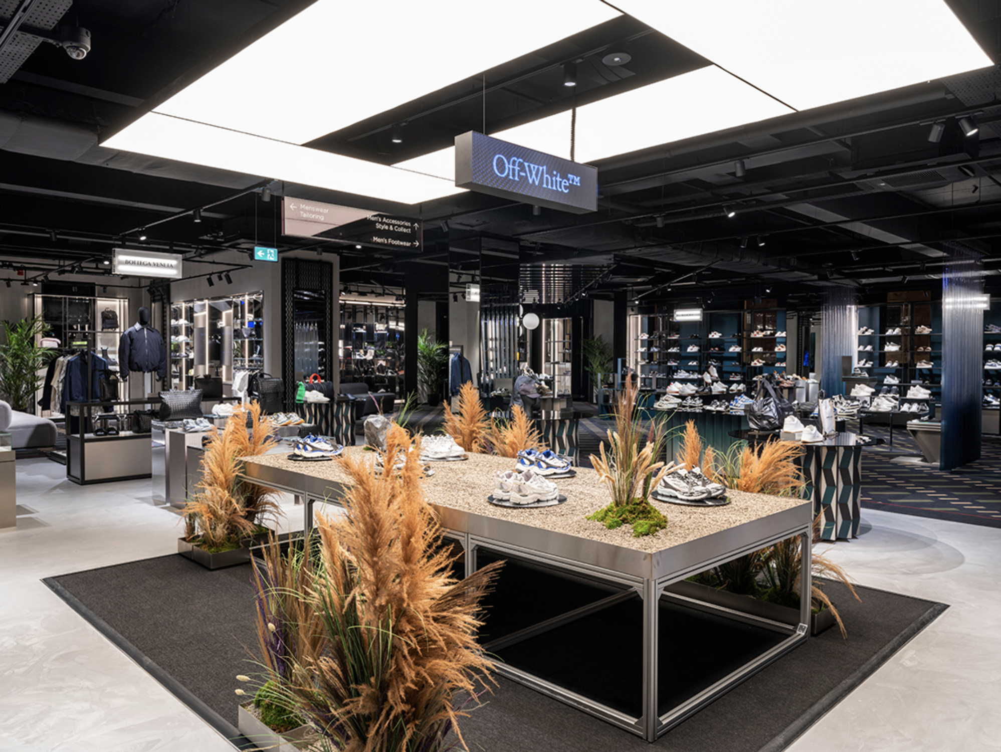 flannels luxury store