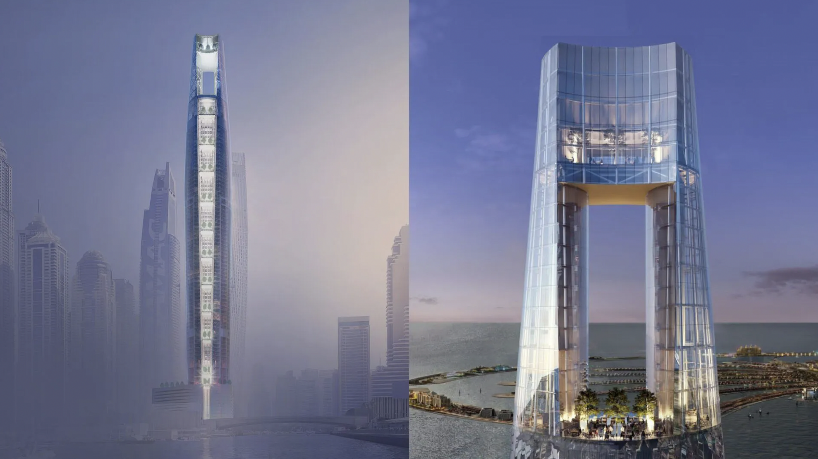 hotel de luxe le plus haut du monde