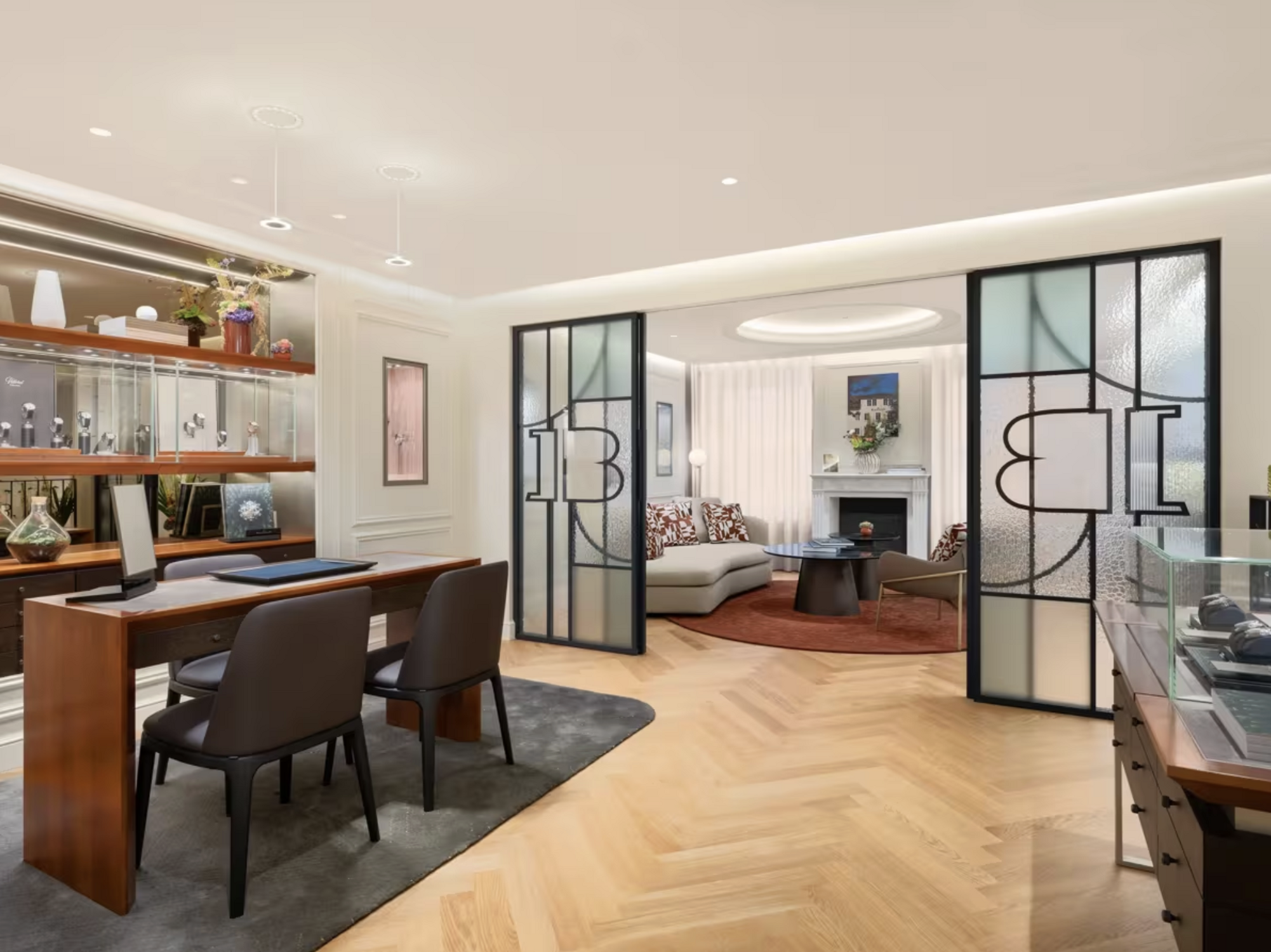 nouvelle boutique de montres de luxe blancpain à Paris