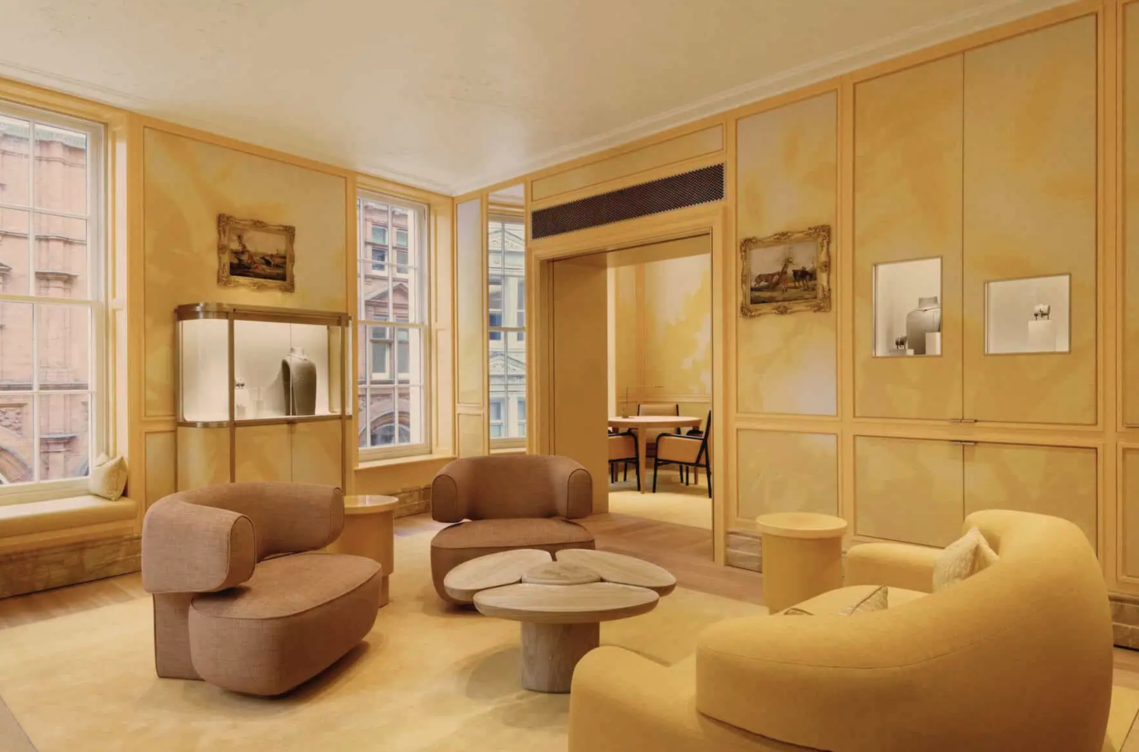 présentation de joaillerie Hermès à Londres