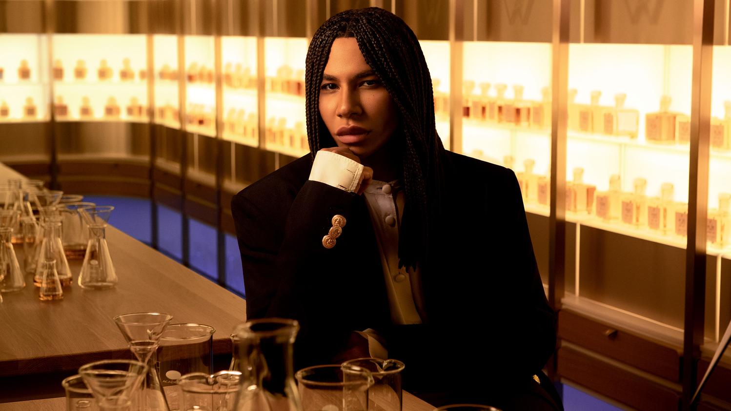 johnnie walker olivier rousteing whisky collaboration