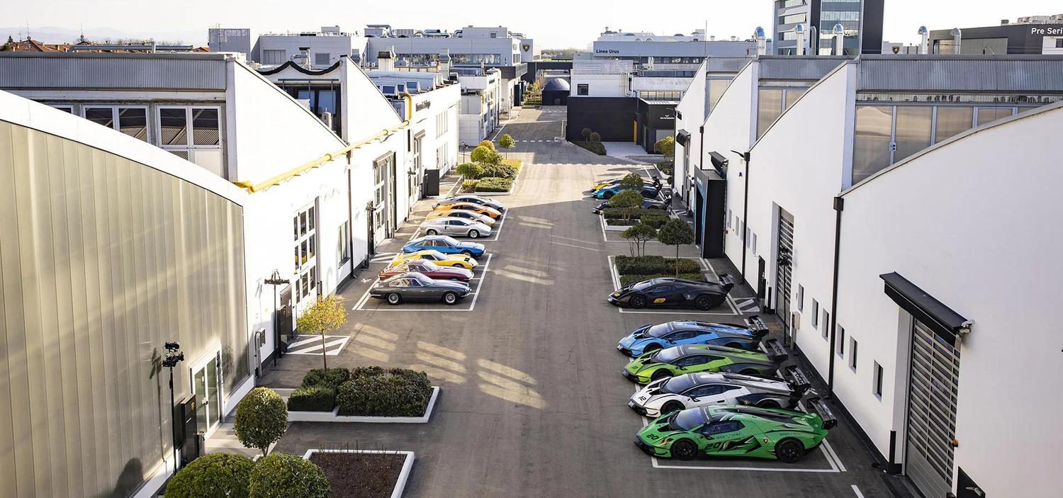 lamborghini usine