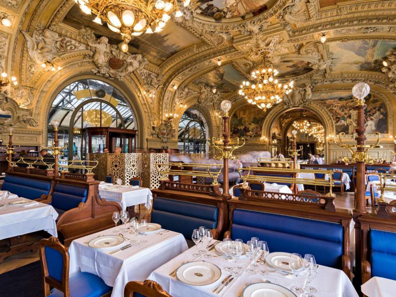 le train bleu restaurant gastronomie francais