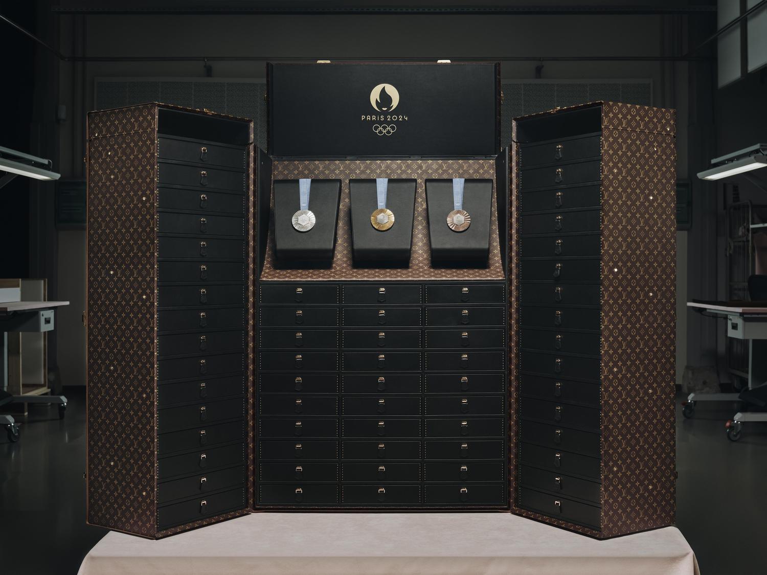 medailles olympiques ecrin vuitton