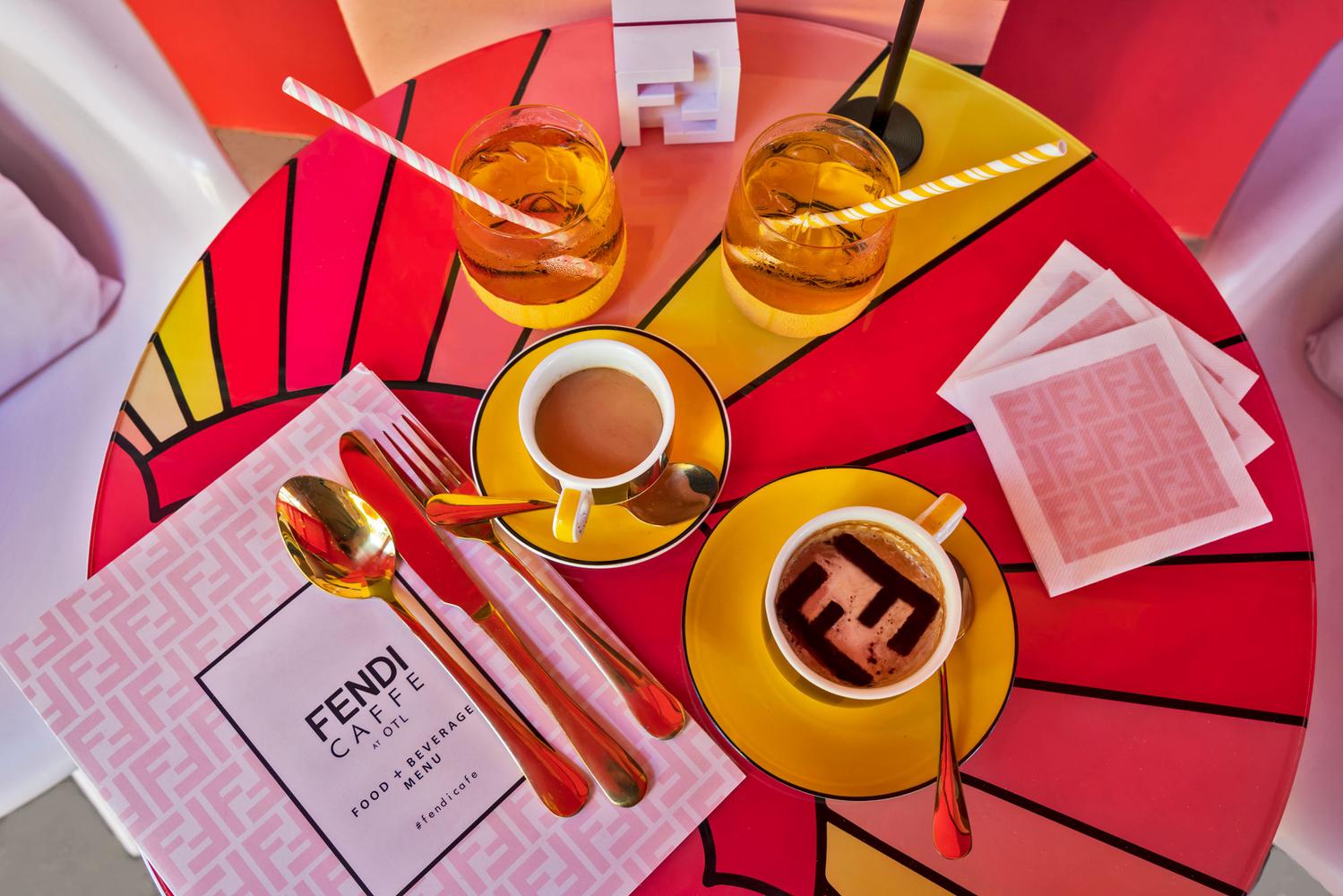 fendi menu restaurant