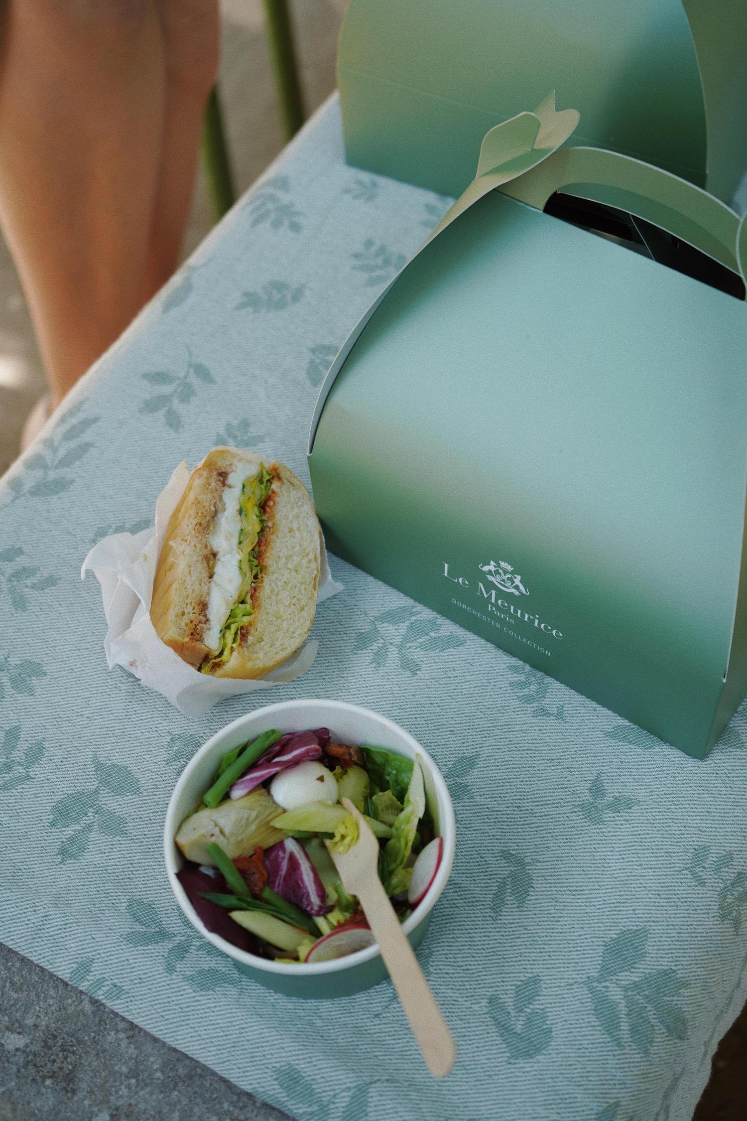 picnic à emporter paris 1er arrondissement, le meurice cedric grolet