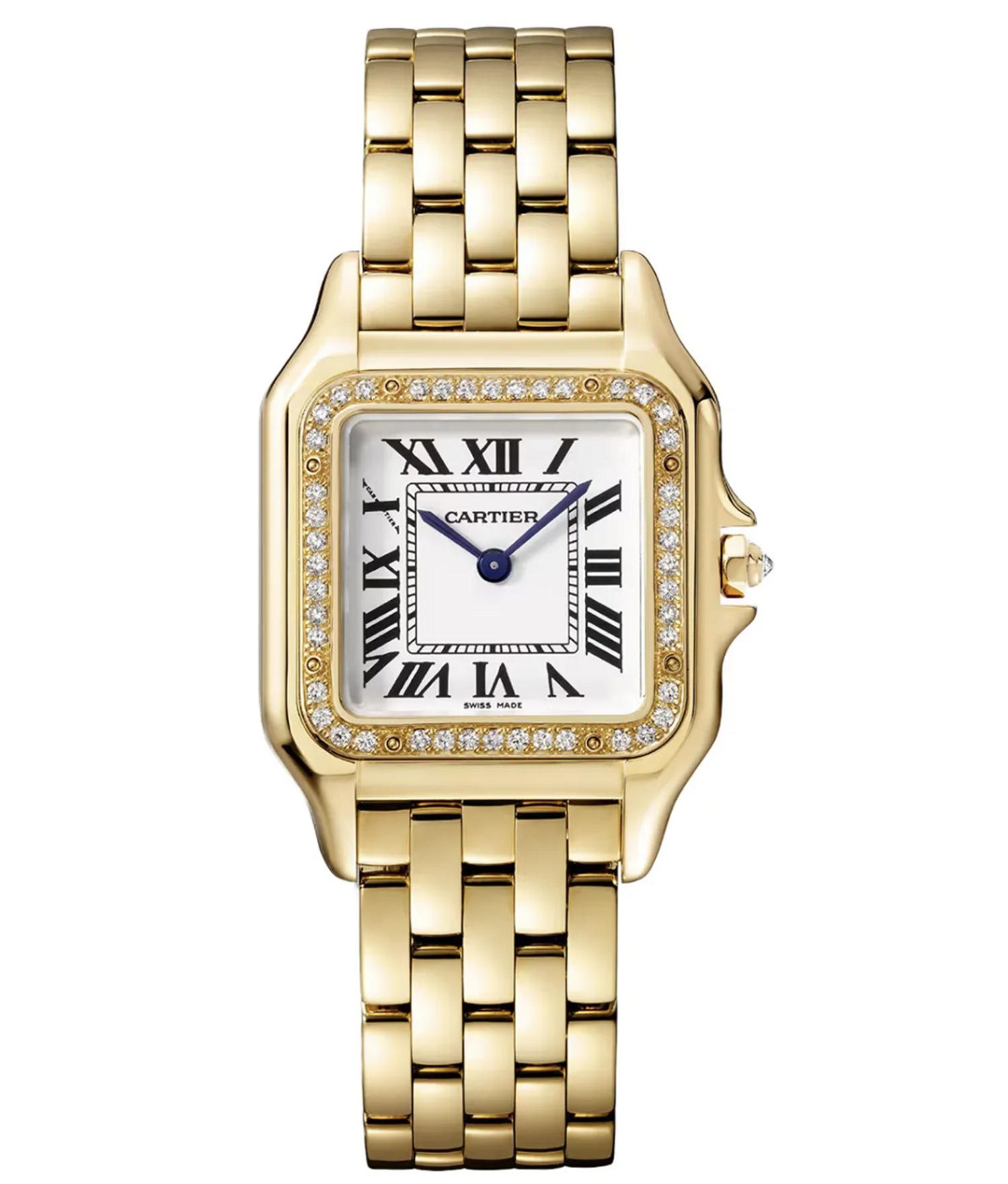 montre de luxe cartier pour femme santos demoiselle swift