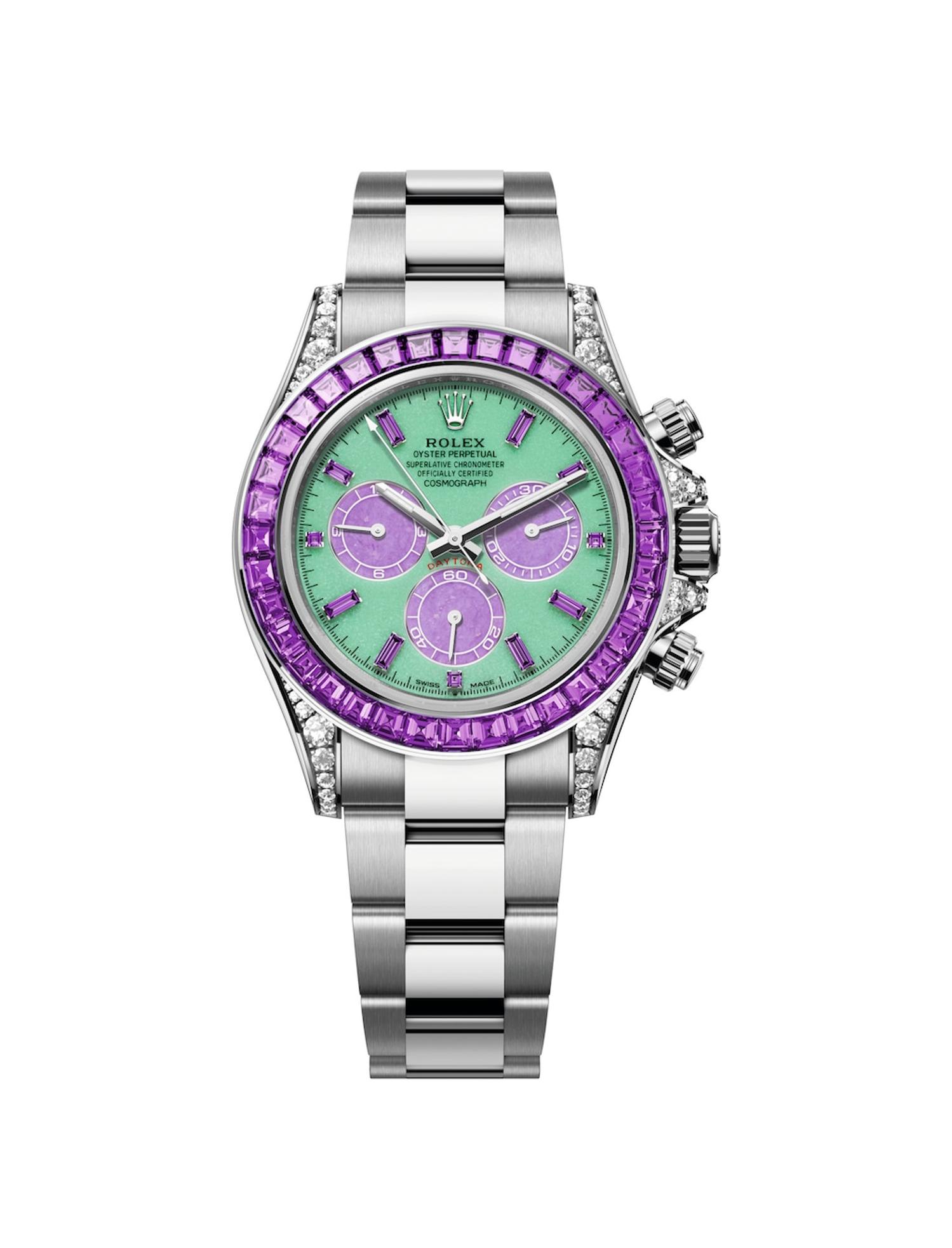 montre oyster perpetual de rolex en version unique printemps