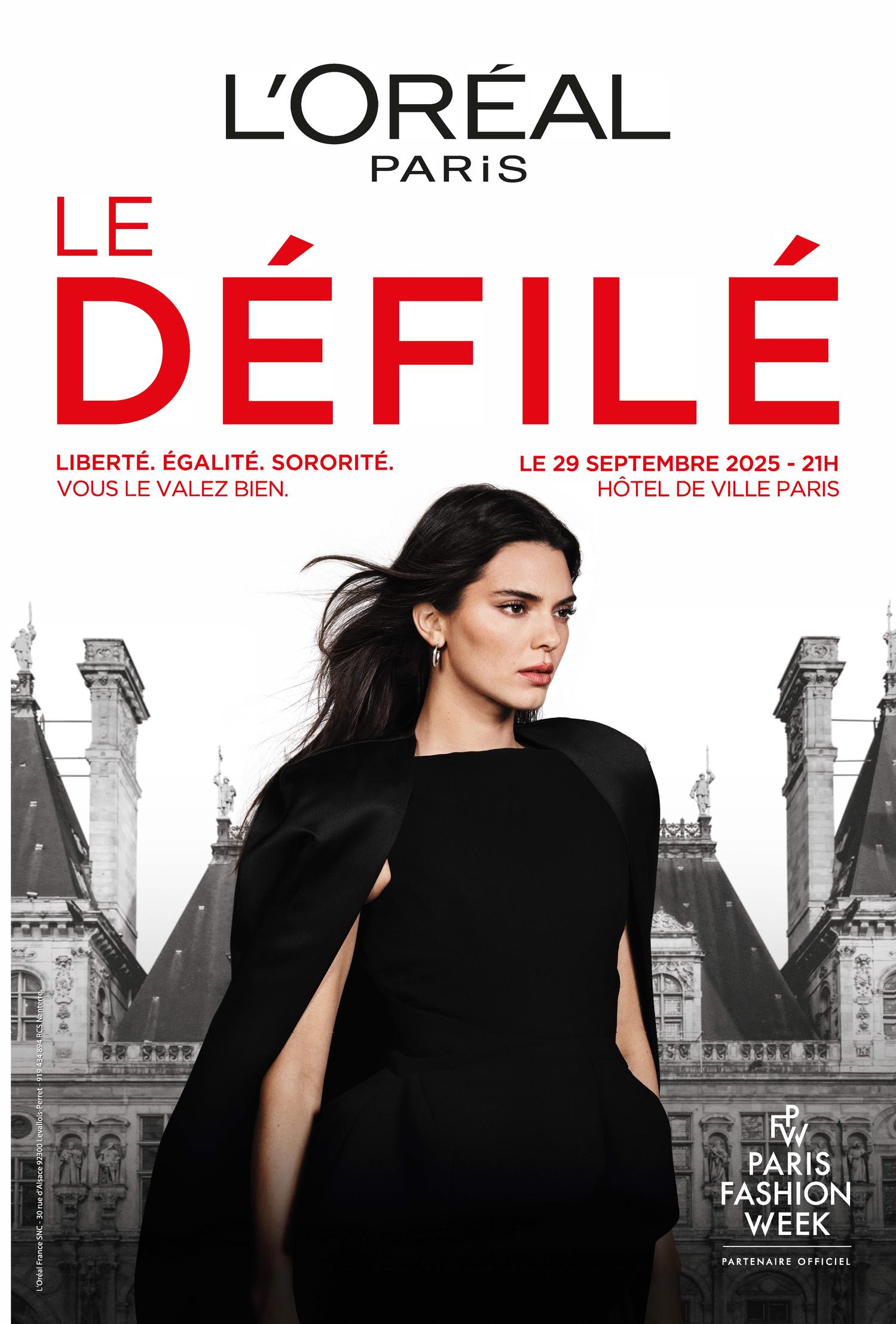 défilé l"oreal 2025 paris