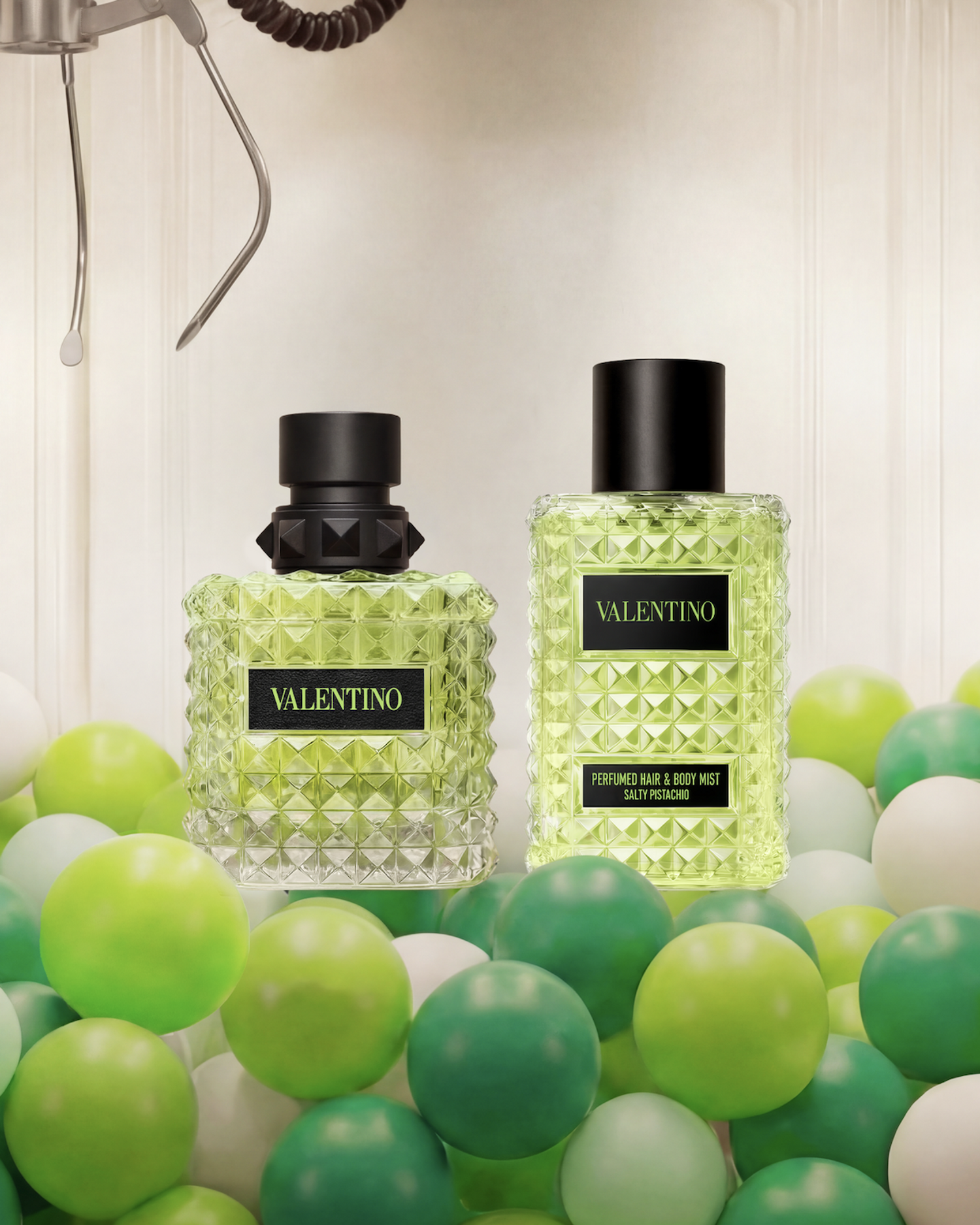 nouveau parfum à la pistache de valentino beauté