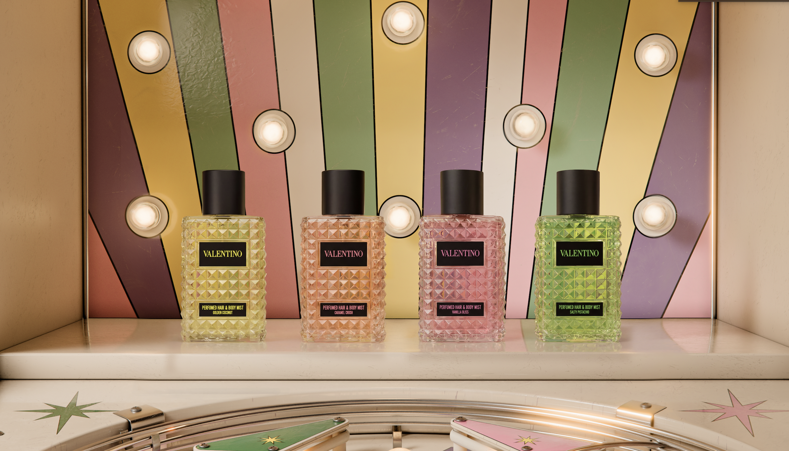 nouveautés de la gamme born in roma, parfums de valentino