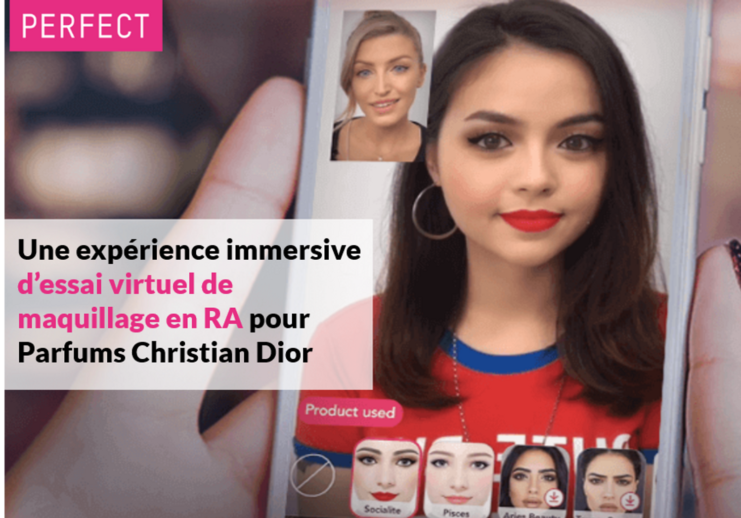 fashion beauty tech perfect corp dior