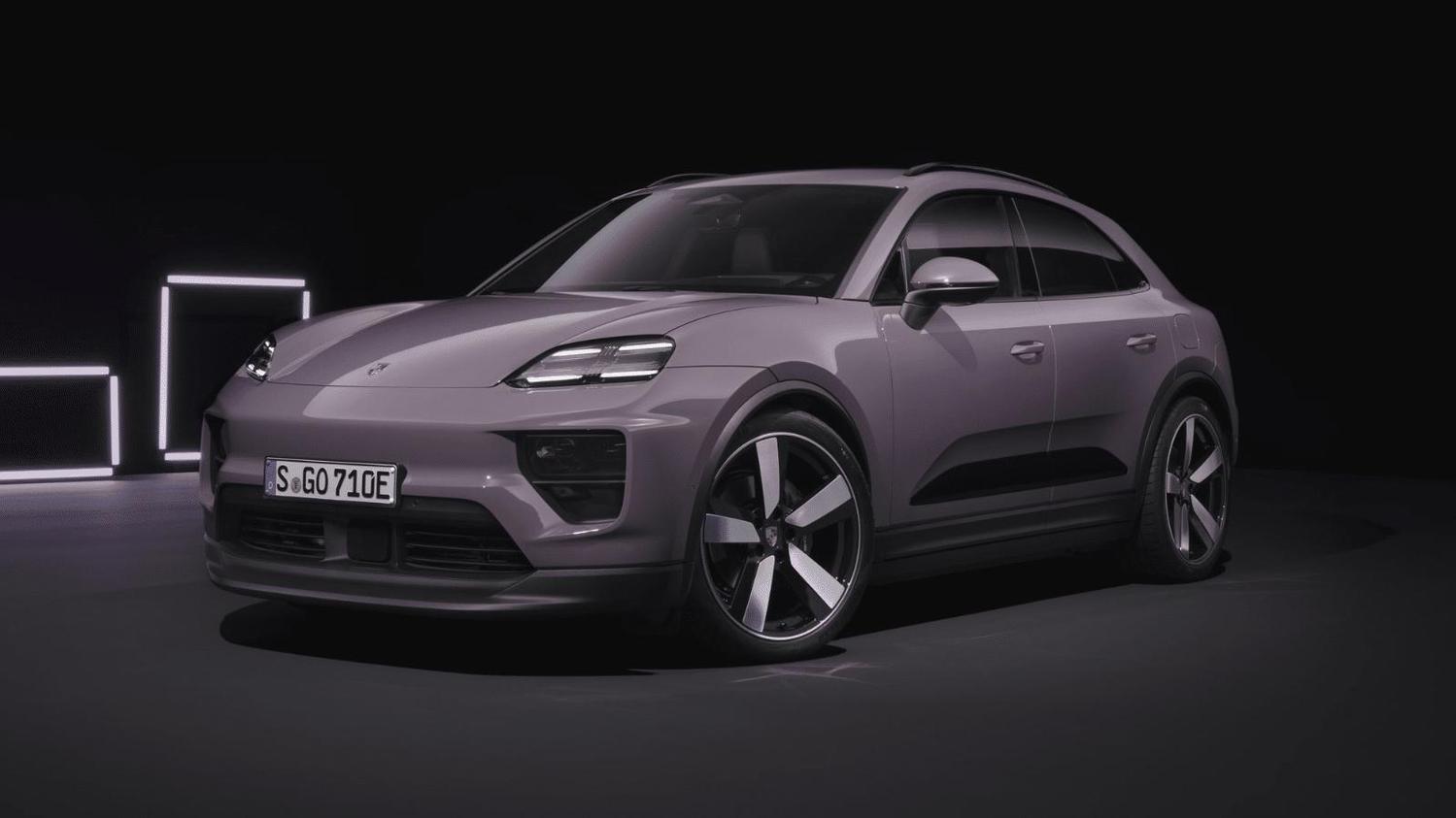 porsche macan electrique voiture officielle met gala 2024