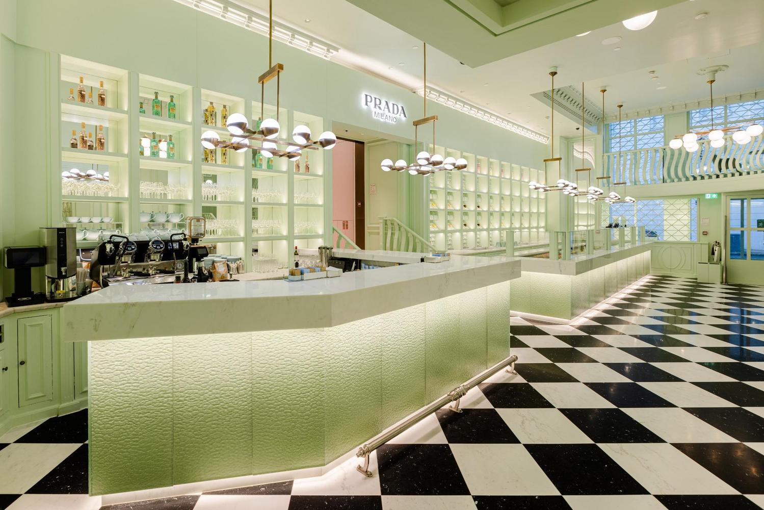 Prada harrods café