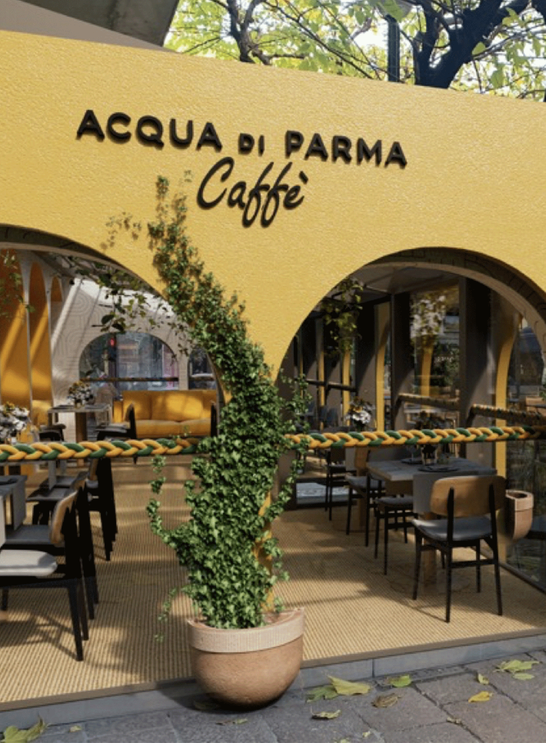 Acqua di Parma célèbre son Club Colony avec un café éphémère.