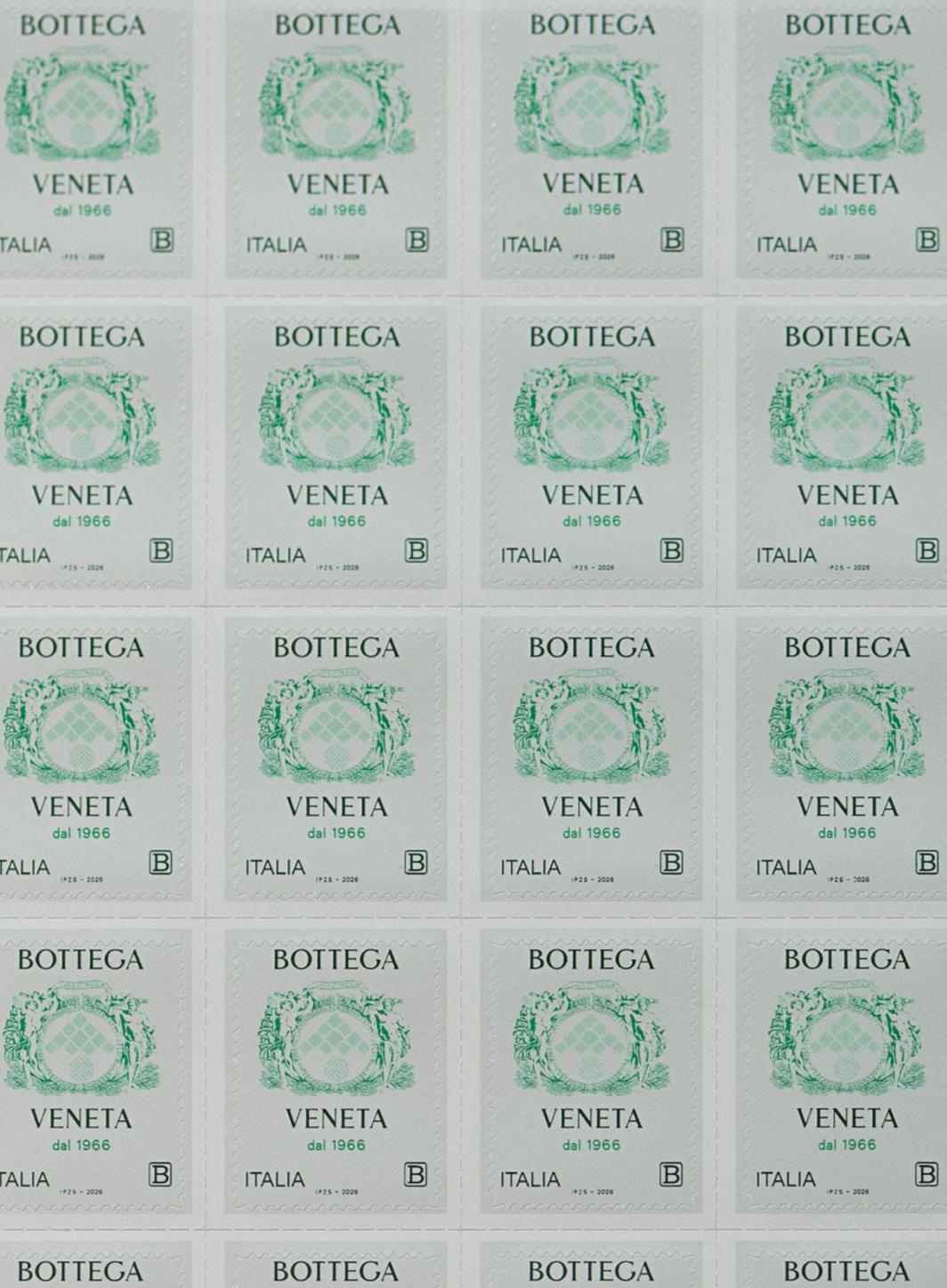 Bottega Veneta entre au panthéon philatélique italien