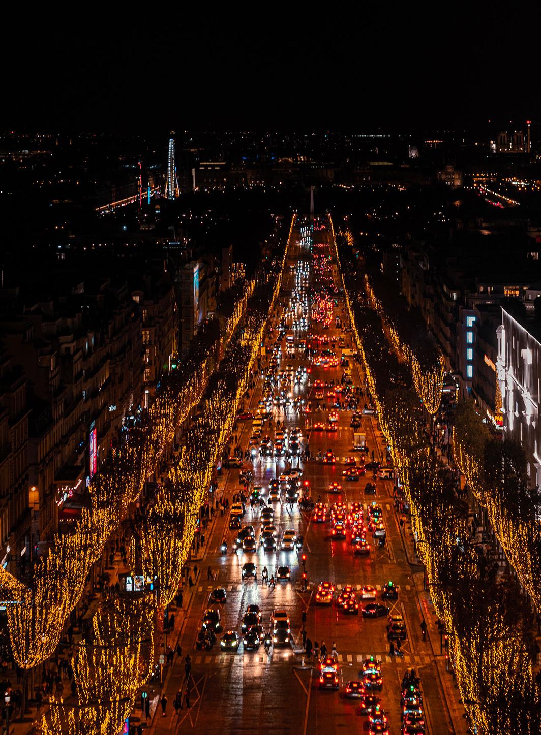Les Champs-Elysées ont enregistré une hausse de fréquentation de +15% ces derniers mois.