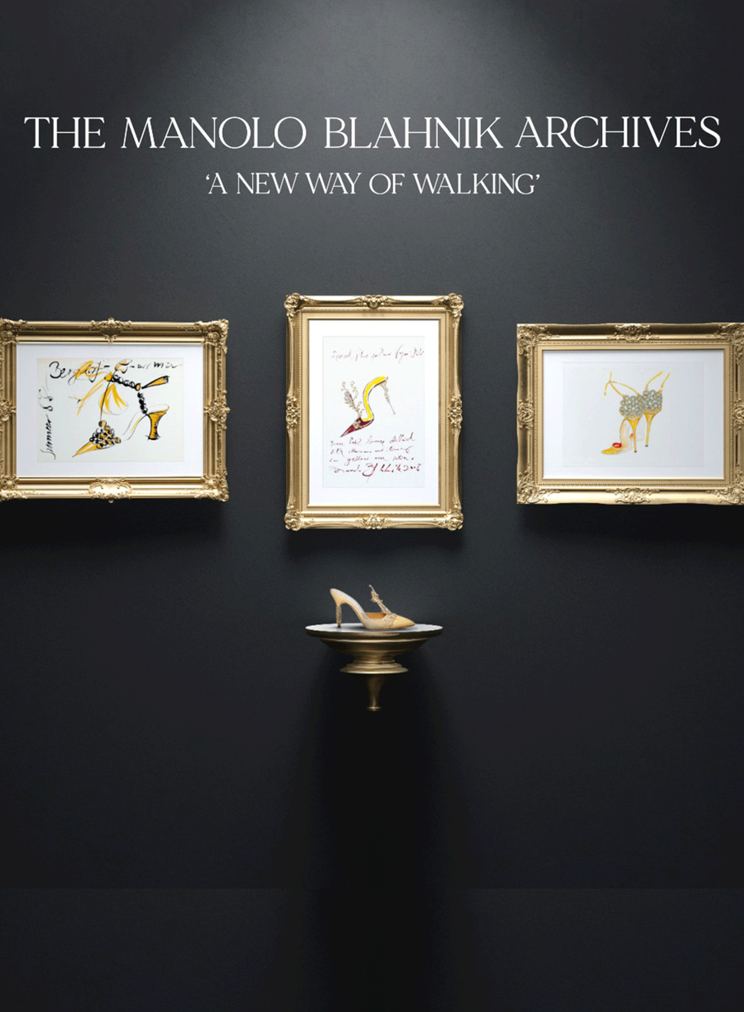 Manolo Blahnik dévoile une exposition virtuelle.