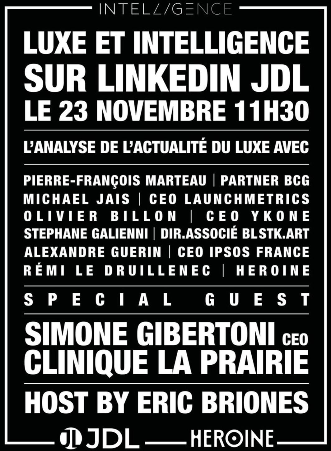 Journal du Luxe Intelligence #3 : l’IA au cœur des discussions.