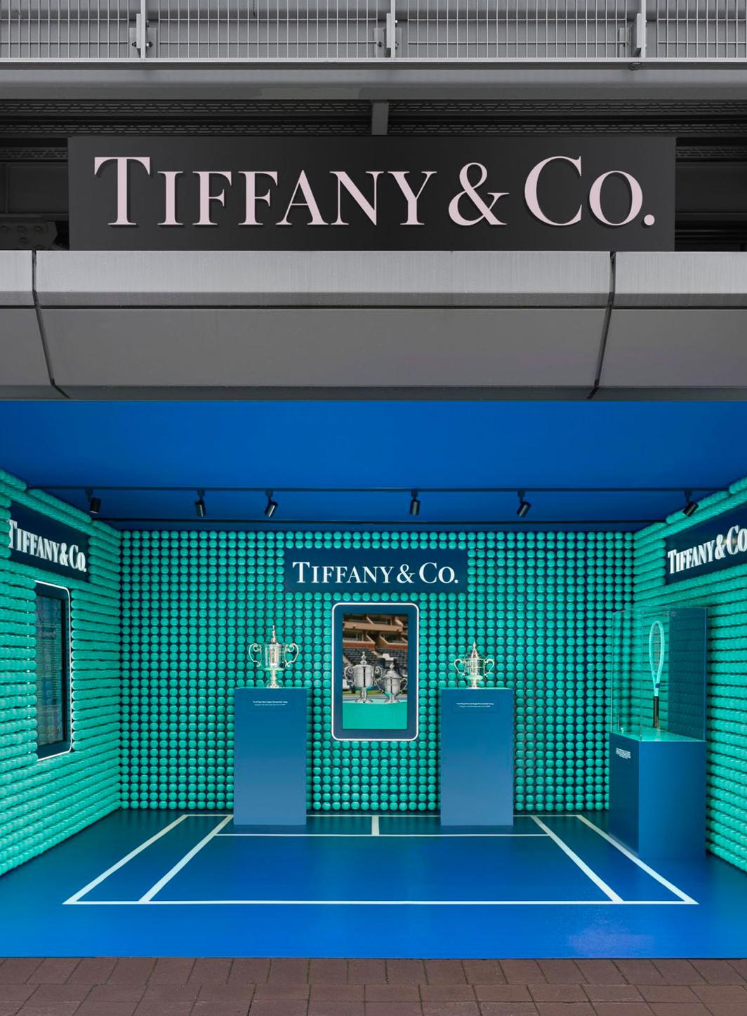 Tiffany & Co invite la réalité augmentée à l'US Open.