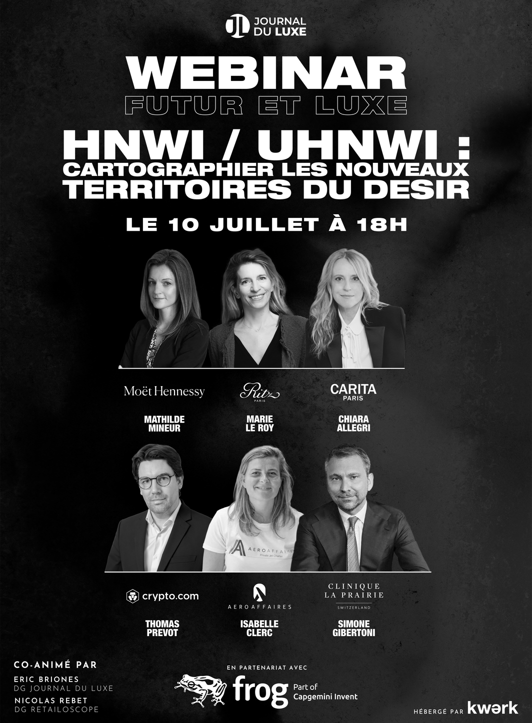 Webinar "HNWI/UHNWI : cartographier les nouveaux territoires du désir"