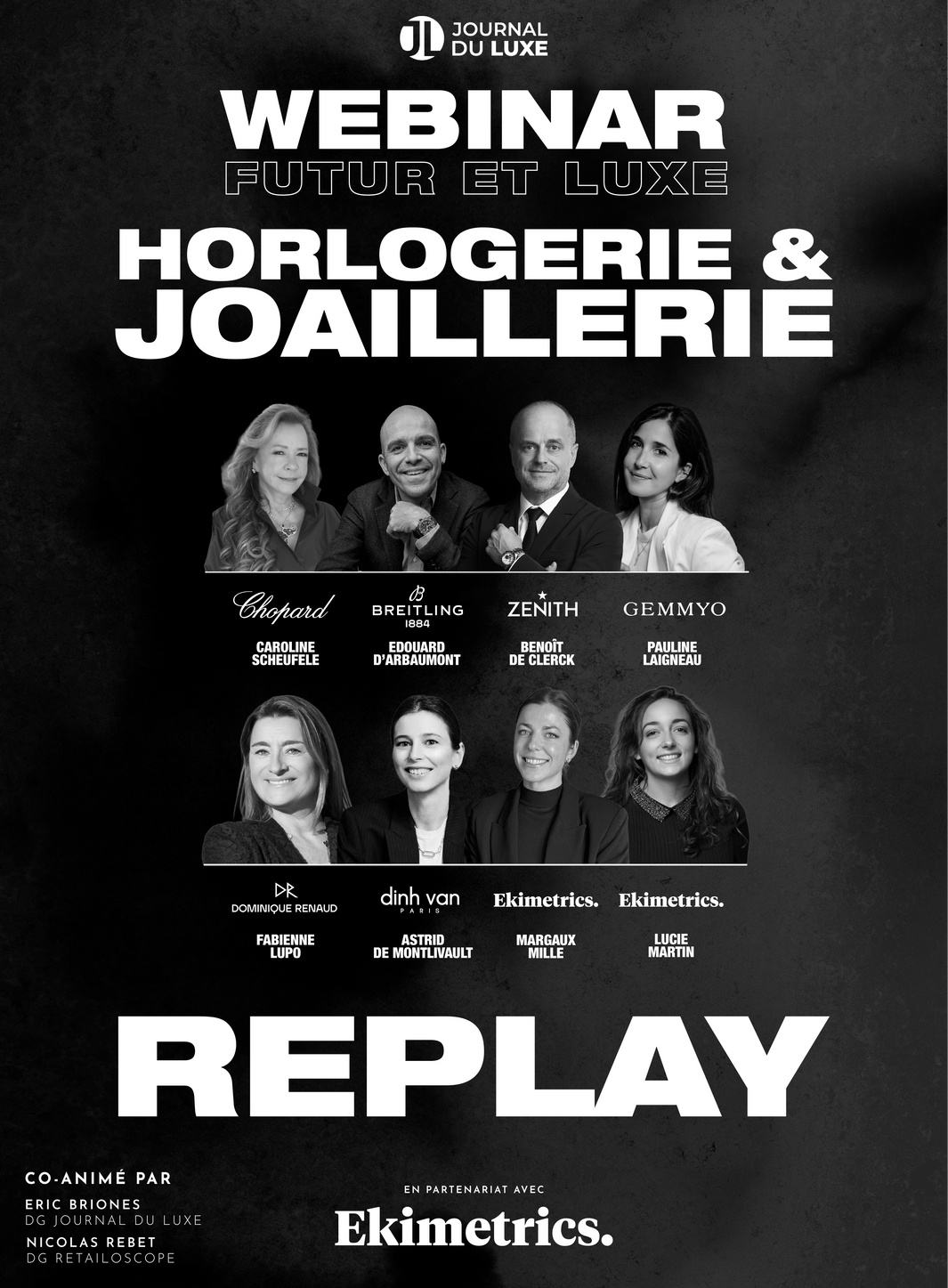 Horlogerie-joaillerie : quand la désirabilité ne suffit plus - Le Webinar exclusif disponible en replay