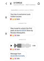 Après Discord, Louis Vuitton ouvre son canal de diffusion Instagram.