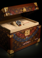 Louis Vuitton présente une montre créée en collaboration avec l’Atelier Akrivia.