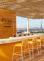 Veuve Clicquot rouvre les portes de sa terrasse éphémère au Printemps Haussmann