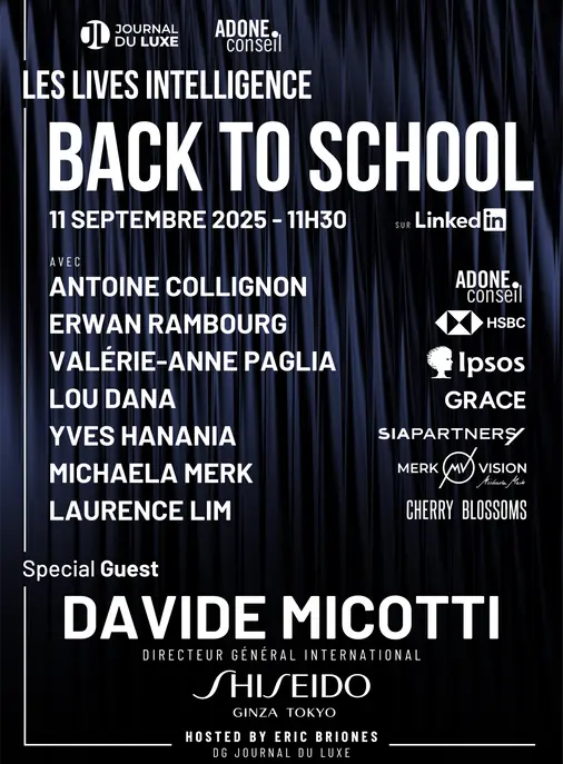 Live Intelligence spécial "Back to School" : RDV le 11 septembre