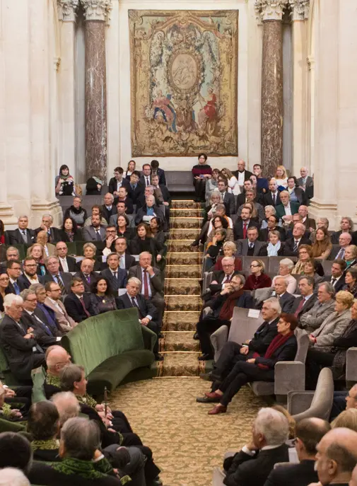 Bernard Arnault a été intronisé à l'Académie des sciences morales et politiques