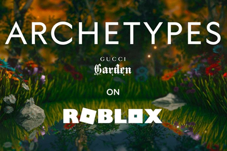 Gucci étend son exposition Archetypes sur Roblox.
