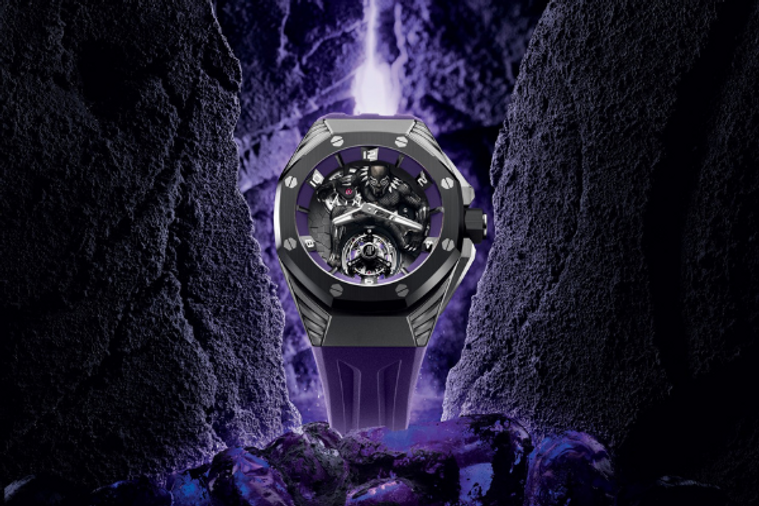 Audemars Piguet et Marvel vous présentent le garde-temps « Black Luxury » : la Royal Oak ‘Black panther’.