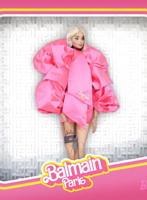Balmain collabore avec Barbie et lance une collection de NFTs.