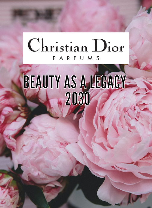 Christian Dior Parfums met les fleurs au cœur de sa stratégie green "Beauty as a Legacy 2030".