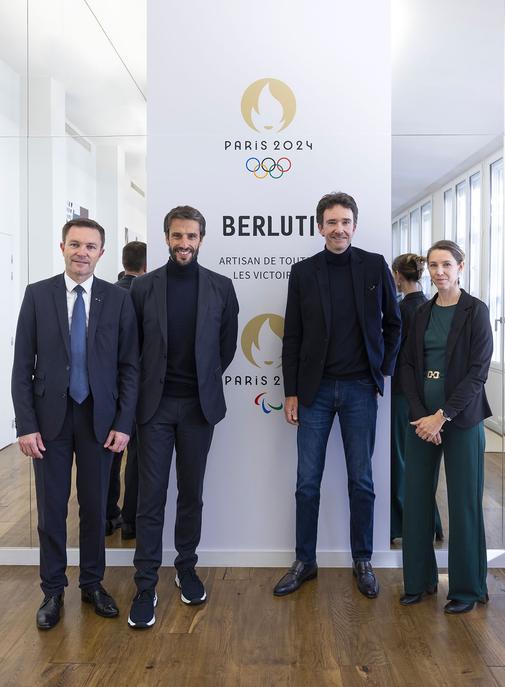 Berluti va habiller l’Équipe de France pour les cérémonies d’ouverture des JO 2024.
