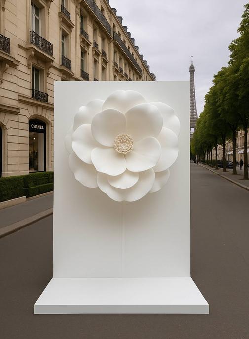 L’avenue Montaigne organise un show floral en collaboration avec les grandes Maisons du quartier