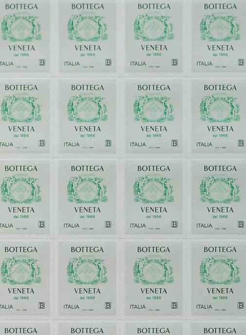 Bottega Veneta entre au panthéon philatélique italien